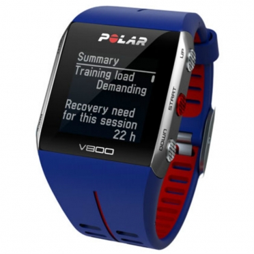 Polar V800 GPS sporthorloge met hartslagsensor blauw/rood
